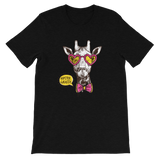 Hipster Giraffe T-Shirt - VadiValenci