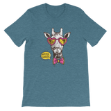 Hipster Giraffe T-Shirt - VadiValenci