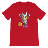 Hipster Giraffe T-Shirt - VadiValenci