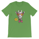 Hipster Giraffe T-Shirt - VadiValenci