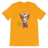 Hipster Giraffe T-Shirt - VadiValenci