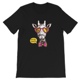 Hipster Giraffe T-Shirt - VadiValenci