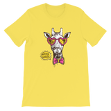 Hipster Giraffe T-Shirt - VadiValenci