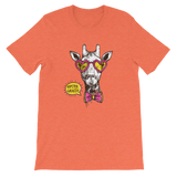 Hipster Giraffe T-Shirt - VadiValenci