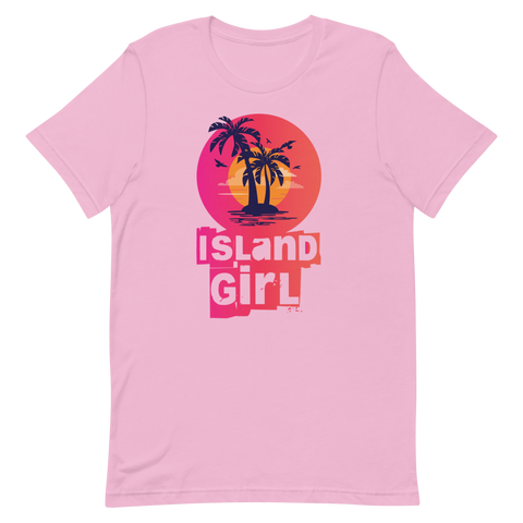 Island Girl Kurzärmeliges T-Shirt