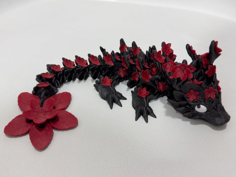 Flexy Kirschblüten-Drache – 3D-gedruckt