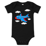 Baby Body mit Flugzeug Motiv