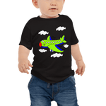 Baby T-Shirt mit Flugzeug