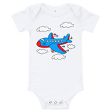 Baby Body mit Flugzeug Motiv