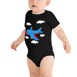 Baby Body mit Flugzeug Motiv