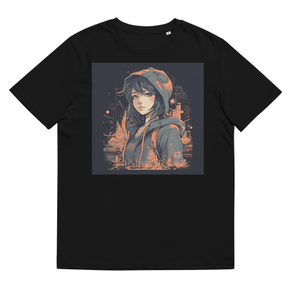 Anime Girl Unisex-Bio-Baumwoll-T-Shirt