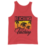 Beaching not Teaching Unisex-Tank-Top