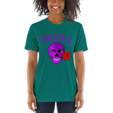 Kurzärmeliges T-Shirt mit Totenkopf Motiv