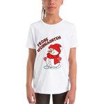 Schneemann-Frohe Weihnachten Kinder Kurzarm T-Shirt