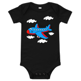 Baby Body mit Flugzeug Motiv