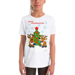 Renntiere Weihnachten Kinder Kurzarm T-Shirt