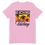 Beaching not Teaching Kurzärmeliges Unisex-T-Shirt