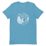 Reisen Kurzärmeliges Unisex-T-Shirt